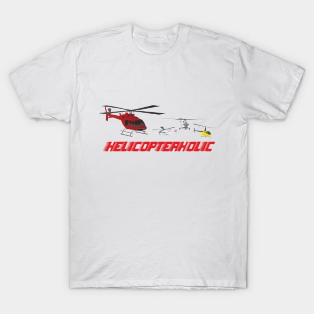 Professional Helicopter Pilot T-Shirt by NorseTech